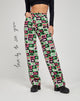 immagine di Parallel Jeans in Lips Green