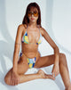 immagine di Leyna Bikini Bottom in Abstract Swim