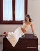 Immagine di Tanya Broderie Corset Top in Blush
