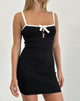 Immagine di Acilla Mini Dress in maglia nera