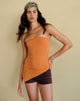 Immagine di Arimbi Top a fascia in arancione tramonto