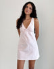 Immagine di Asatari Tie Front Dress in rosa chiaro
