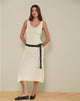 Immagine di Ashtin Midi Dress in Pointelle Avorio