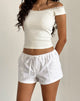 Immagine di Bolaxi Short in lino bianco sporco