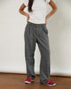 Immagine di Brayden, pantalone in grigio sartoriale a quadri