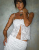 Immagine di Briony Butterfly Top in pizzo Avorio