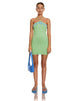 Immagine di MOTEL X BARBARA Maliga Mini Dress in Green Hibiscus