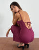 Immagine di Cantana Maxi Dress in Borgogna