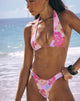 Immagine di Farida Bikini Bottom in Pink Holiday Floral