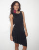 Immagine di Chaya Slinky Mini Dress in Nero