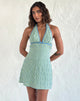 Immagine di Corla Mini Dress in Check Green