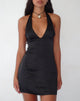 Immagine di Coda Slip Dress in raso nero