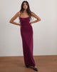 Immagine di Darsih Maxi Abito in Basic Polka Flock Berry