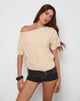 Immagine di Darusa Top in Paillettes Disperse Oro