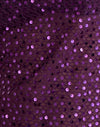 Maglia con paillettes Vino prugna
