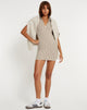 immagine di Earl Mini Dress in Preppy Geo Brown
