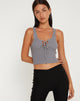 immagine di Embun Vest Top in grigio flint