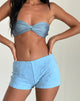 Immagine di Eunia Shorts in Hibiscus Terry Azzurro