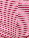 Asciugamano a righe rosa