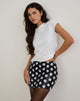 Immagine di Gaera Gonna in Polka Sequin Monocromatica