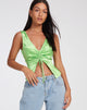 immagine di Gafnit Cami Top in verde gelsomino