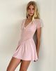 Immagine di Geni Mini Dress in Mesh Baby Pink