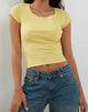 Immagine di Gordi Baby Tee in Lemonade