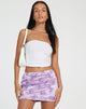 immagine di Guida Mini Skirt in Rose Flock Lilac