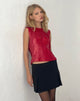 Immagine di Hala Gilet Top in rosso paillettes