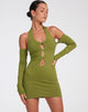 immagine di Hojay Mini Dress in Khaki