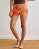 Immagine di Istora Shorts in Watercolour Hibiscus Orange