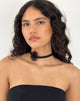 Immagine della collana girocollo Jada Black Rose di Gemini Jewels