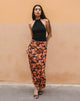 Immagine di Jezza Slip Maxi Gonna in Arredamento Floreale