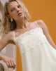 Immagine di Juvia Babydoll Mini Abito in Chiffon Avorio