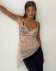 Immagine di Kacha Cami Top in pizzo Blush