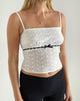 Immagine di Katisa Top in Broderie Bianco