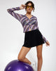 Immagine di Motel X Barbara Kristoffersen Kelly Shirt anni '70 Diagonale