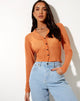 Immagine della camicia Kelly in maglia arancione