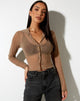 Immagine di Kelly Shirt in Mesh Taupe