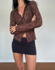 Immagine di Kenila Romantic Rose Shirt in Flock Brown