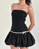 Immagine di Klaita Puffball Mini Dress in Black