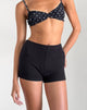 immagine di Kyomi Shorts in nero a coste