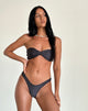 Immagine di Farida Bikini Bottom in Dark Grey