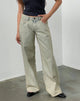 Immagine dei jeans a vita bassa con lavaggio Desert Sand
