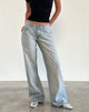 Immagine di Roomy Jeans extra larghi a vita bassa in sabbia Bleach Extreme