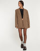 immagine di Maiwa Blazer gessato marrone