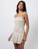 Immagine di Makani Mini Dress in Cupro Oatmilk
