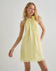 Immagine di Margaux Mini Dress in chiffon Lemon