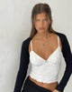 Immagine di Mia Ballet Cami Top in Avorio