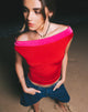 Immagine di Halle Bardot Top in Rosso Rosa